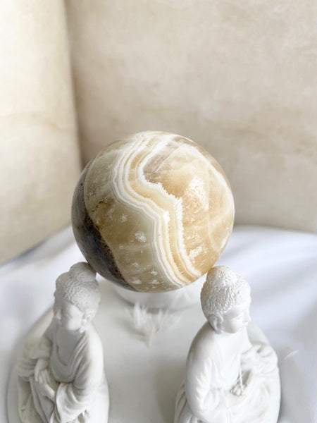 Zebra Calcite Sphere #8