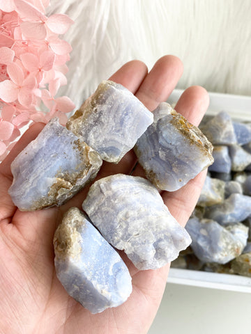 Raw Blue Lace Agate