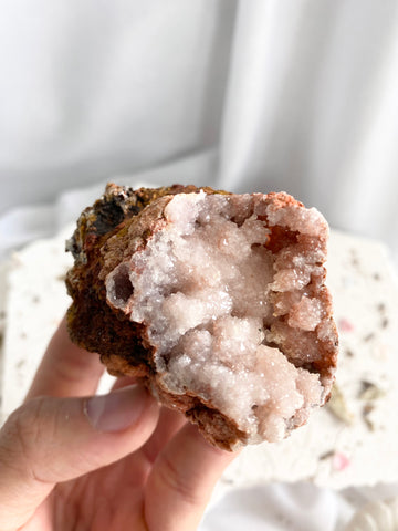 Pink Amethyst Cluster #52