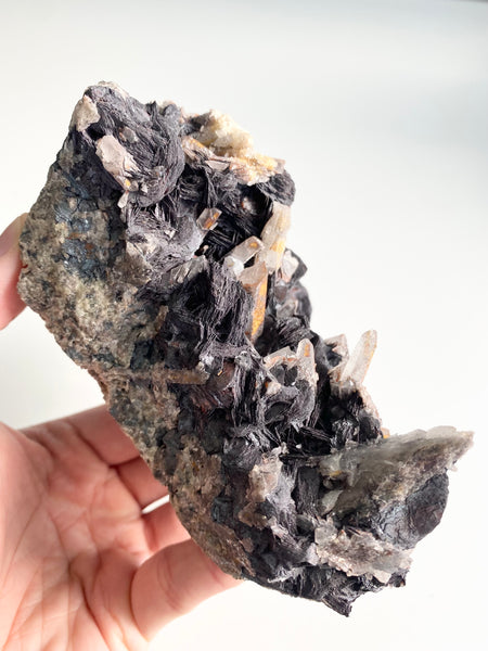 Specularite Quartz Cluster #29