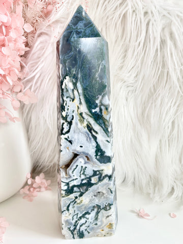 Moss Agate Tower #34