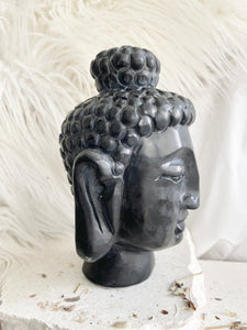 Shungite Buddha Head #1
