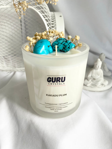 Kakadu Plum - Turquoise Infused Candle