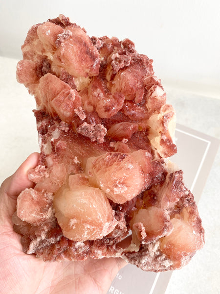 Red Stilbite Heulandite #4