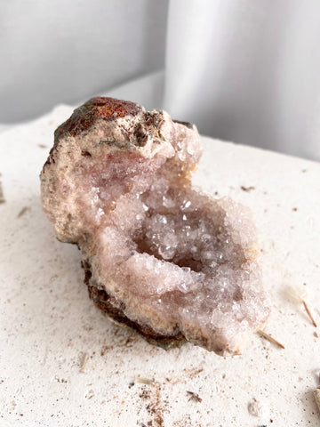 Pink Amethyst Cluster #61