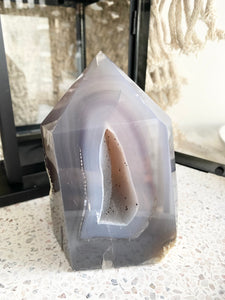 Druzy Agate Tower #2