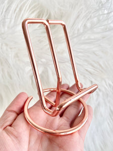 Rose Gold Slab Stand