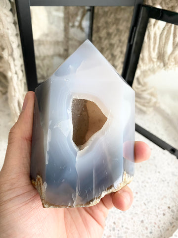 Druzy Agate Tower #4