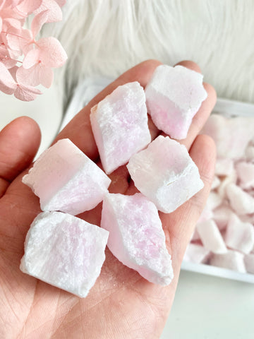 Pink Aragonite Raw