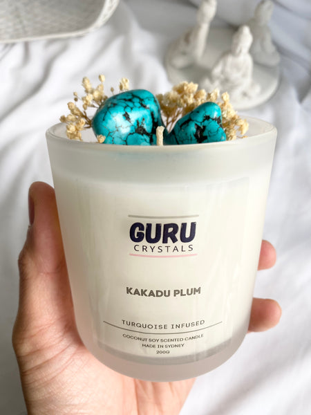 Kakadu Plum - Turquoise Infused Candle