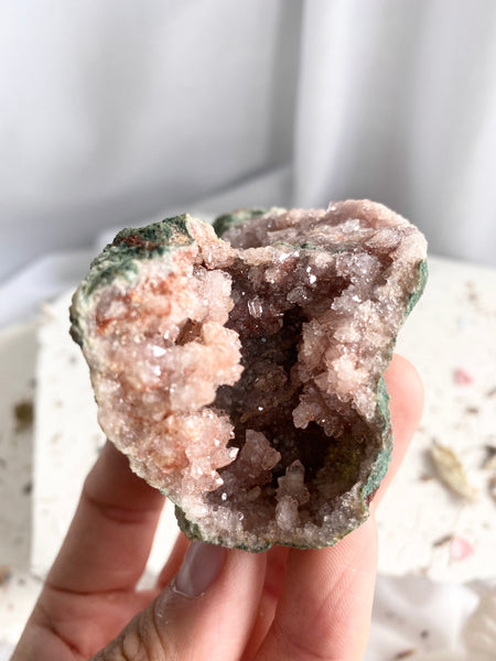 Pink Amethyst Cluster #47