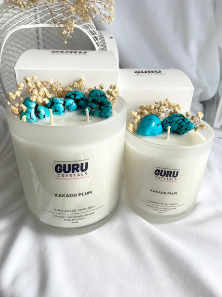 Kakadu Plum - Turquoise Infused Candle