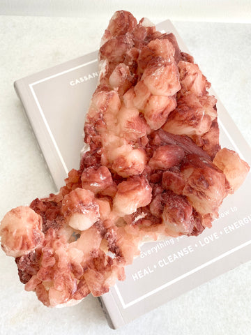 Red Stilbite Heulandite #2