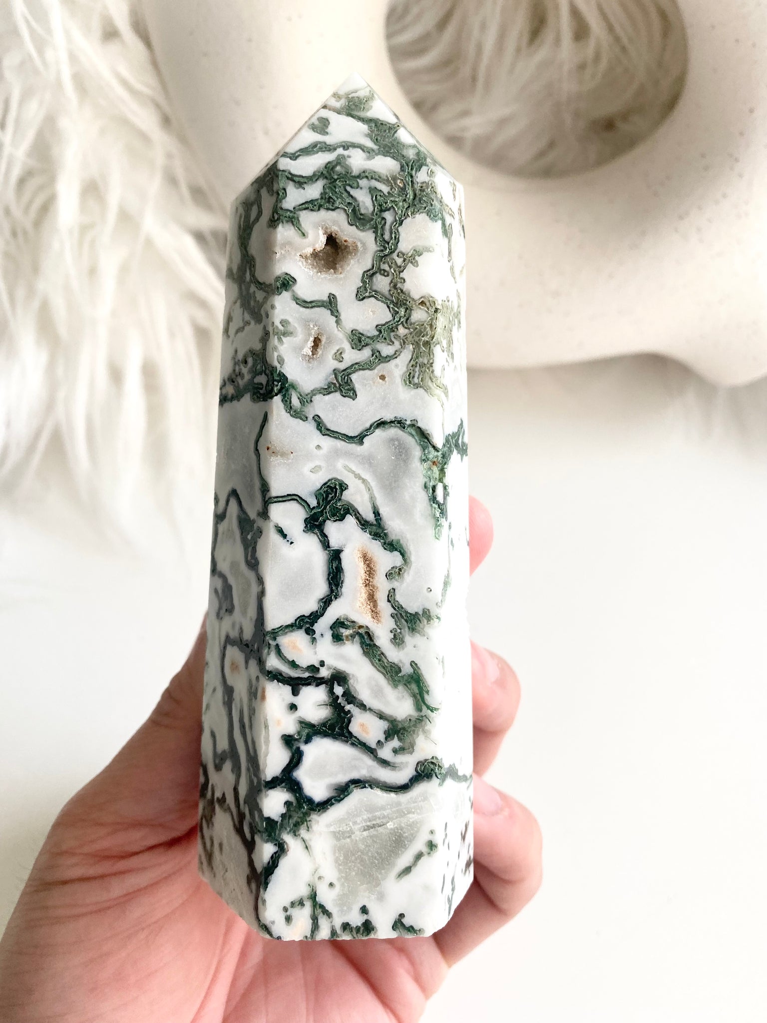 Moss Agate Tower #11