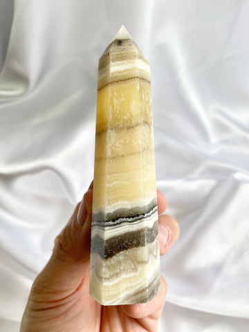 Zebra Calcite Point #6