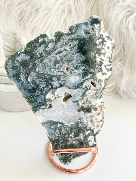 Moss Agate Slab #16