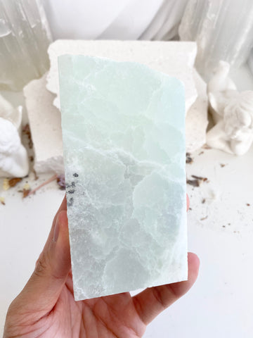 Pistachio calcite Slab #2