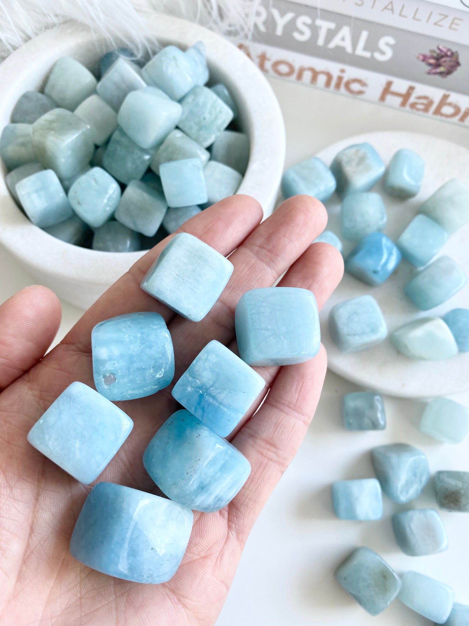 Aquamarine Tumbled