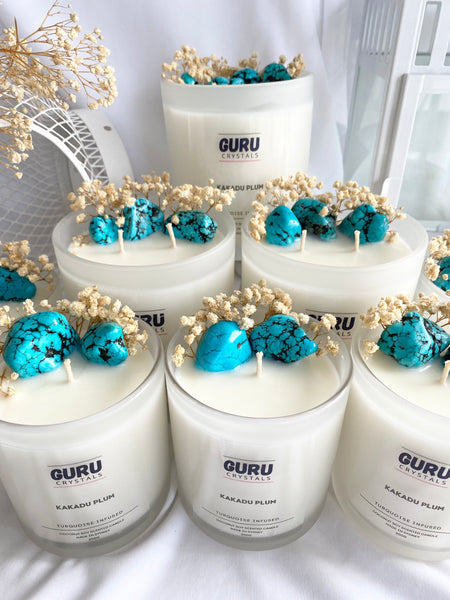 Kakadu Plum - Turquoise Infused Candle