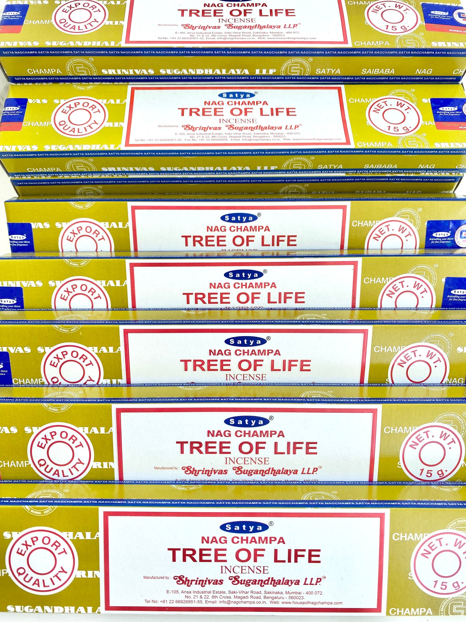 Satya Tree Of Life Incense