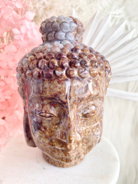 Ocean Jasper Buddha Head #6