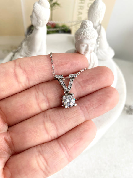 Moissanite necklace #2