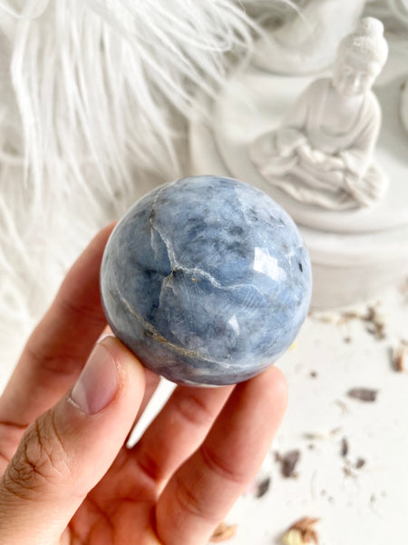 Blue Opal Sphere #7
