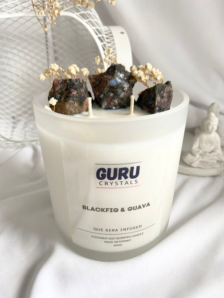 Black Fig & Guava - Que Sera Infused Candle