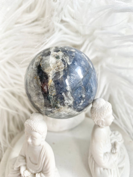 Blue Opal Sphere #12