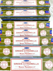 Satya Green Citronella Incense