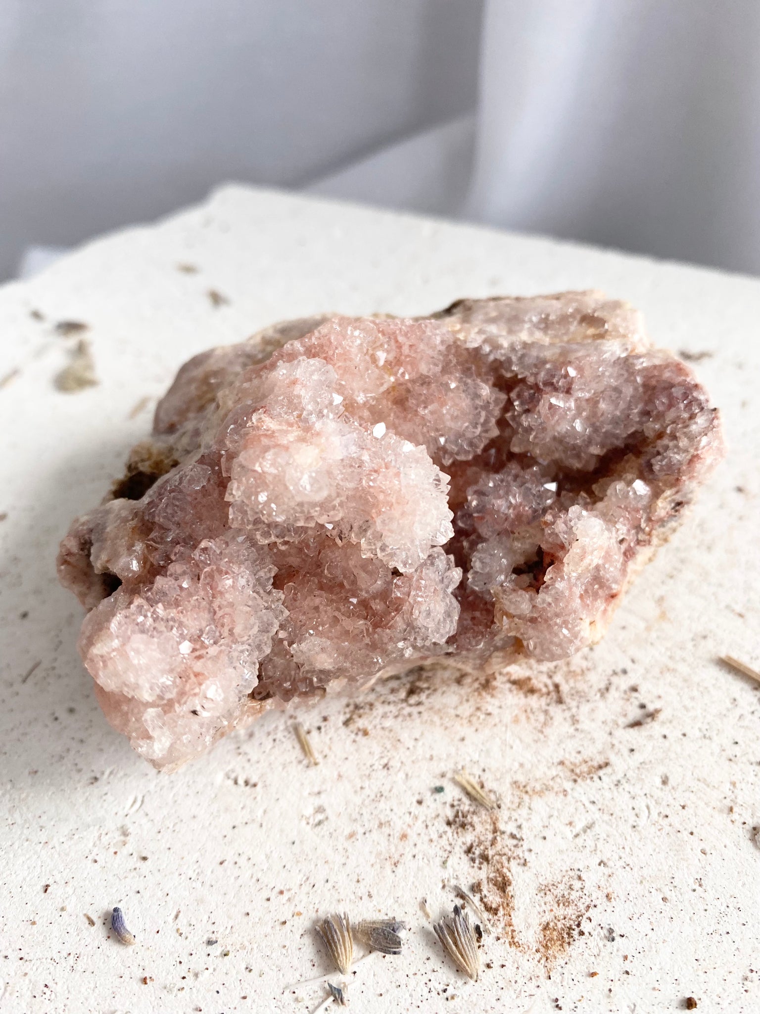 Pink Amethyst Cluster #67