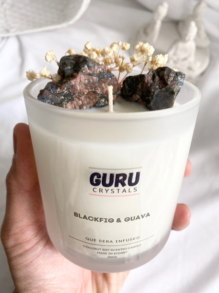 Black Fig & Guava - Que Sera Infused Candle
