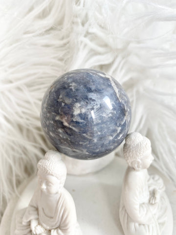 Blue Opal Sphere #13
