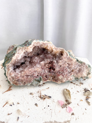 Pink Amethyst Cluster #10