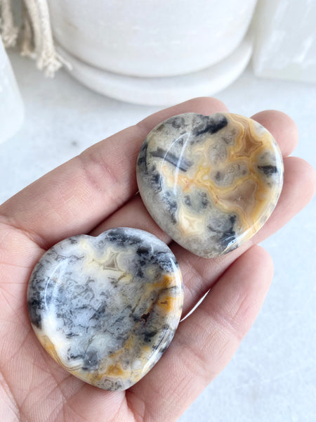 Crazy Lace Agate Worry Stone