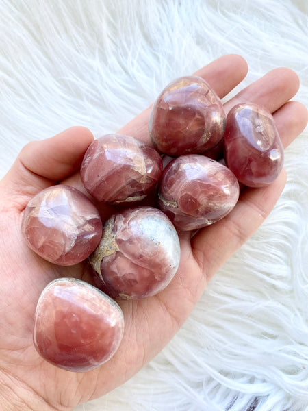 Rhodochrosite Tumbled