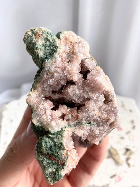 Pink Amethyst Cluster #47