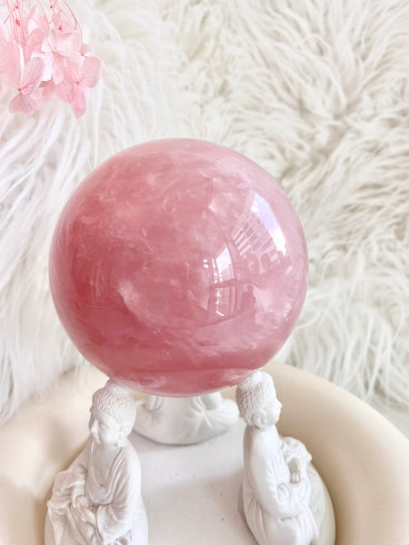 Rose Quartz Sphere #2