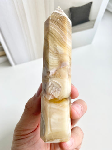 Yellow Fluorite Point #3