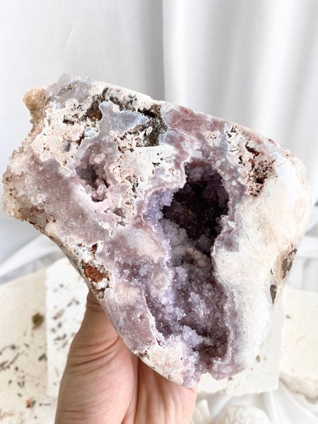 Pink Amethyst Cluster #11