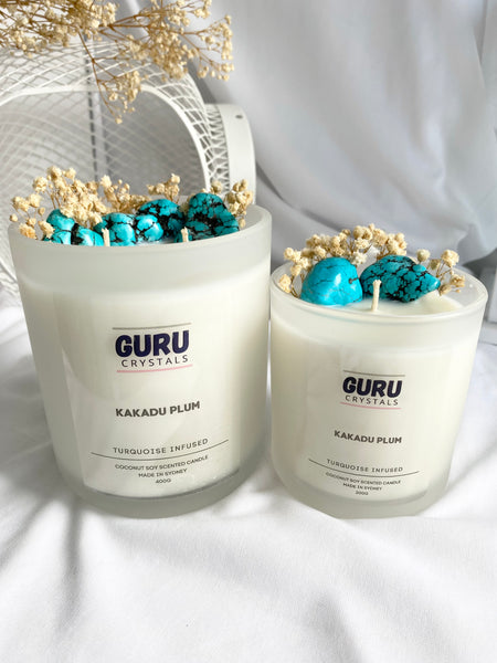 Kakadu Plum - Turquoise Infused Candle